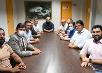 Pré-candidato ao governo, Fábio Mitidieri, realiza visita de cortesia ao prefeito padre Inaldo