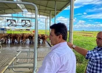 “Quem produz e gera emprego terá o nosso apoio”, diz Valmir de Francisquinho em visita a Nossa Senhora da Glória