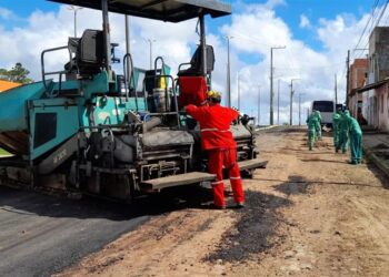 Após Recanto Verde, Prefeitura de Estância leva pavimentação asfáltica à Entrada da Cidade Nova