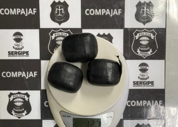 Três visitantes são flagrados tentando entrar no Compajaf com substâncias proibidas ou ilícitas e um é presa