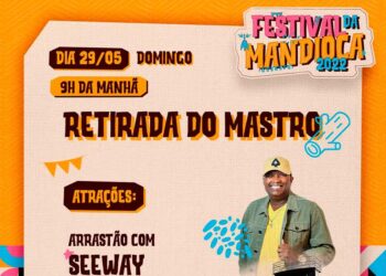 Festival da Mandioca: Dia 29 tem “Retirada do Mastro” e a Prefeitura de Lagarto vai realizar arrastão com duas atrações