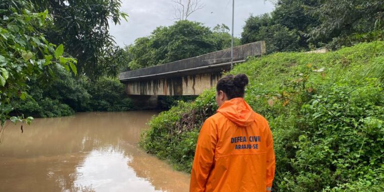 Aracaju não registra ocorrências derivadas da chuva, mesmo com volume intenso nas últimas 48h