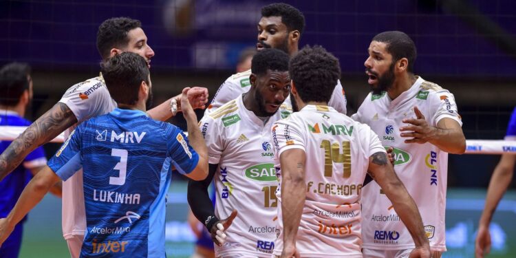 Sada Cruzeiro supera Minas e é campeão da Superliga Masculina de Vôlei