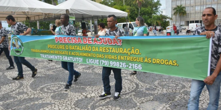 Batalhão da Restauração fará passeatas de alerta contra as drogas
