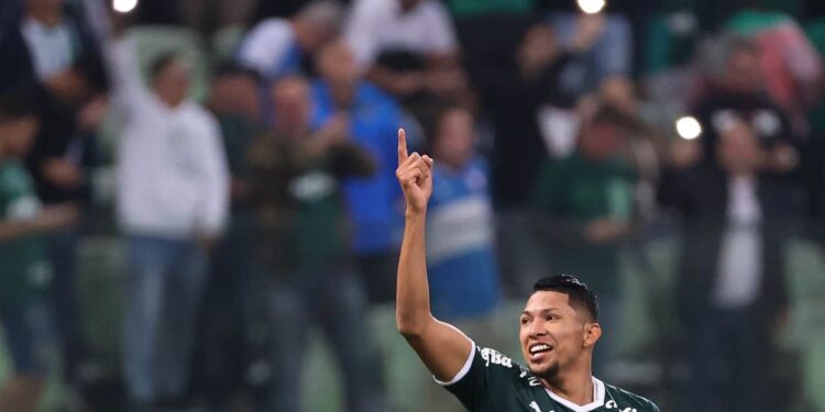 Palmeiras goleia Botafogo para assumir liderança do Brasileiro
