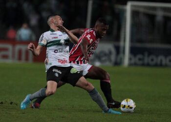 São Paulo e Coritiba empatam em 1 a 1 no Couto Pereira