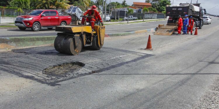 DER realiza reparos nas juntas de dilatação da ponte entre Aracaju e Barra dos Coqueiros