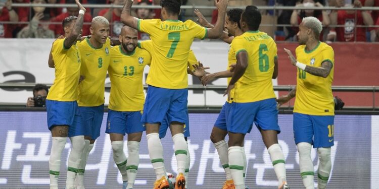 Com dois gols de Neymar, Brasil goleia a Coreia do Sul por 5 a 1 em amistoso
