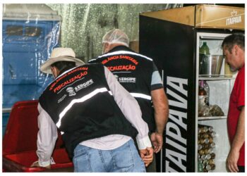 Vistoria da Vigilância Sanitária Estadual no Arraiá do Povo garante segurança para vendedores e consumidores