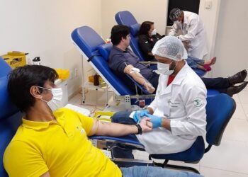 Servidores do Tribunal de Justiça doam sangue durante Junho Vermelho