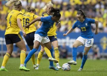 Brasil perde da Suécia, em último jogo antes da Copa América Feminina