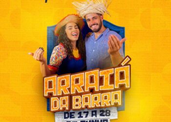 Festejos juninos é no Arraiá da Barra dos Coqueiros