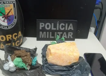PM prende homem por tráfico com 6kg de drogas no Albano Franco