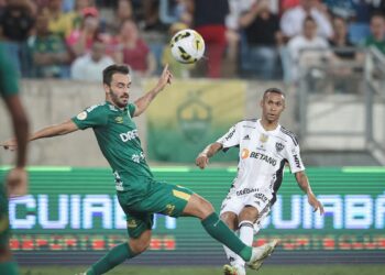 Com gols nos acréscimos, Atlético-MG e Cuiabá empatam pelo Brasileiro