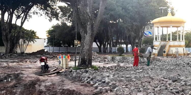 Prefeitura inicia obras de revitalização do principal Cartão Postal da cidade