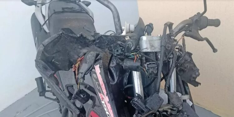 Autor de colisão com motociclista na Pedro Calazans se apresenta à PC