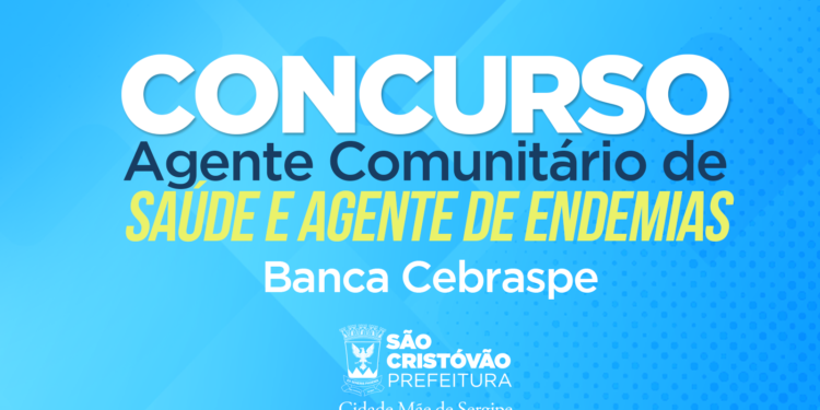 Inscrições do concurso da saúde de São Cristóvão finalizam nesta quarta (06)
