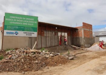 Itabaiana: Construção da Unidade Básica de Saúde do Loteamento Irmã Dulce segue a todo vapor