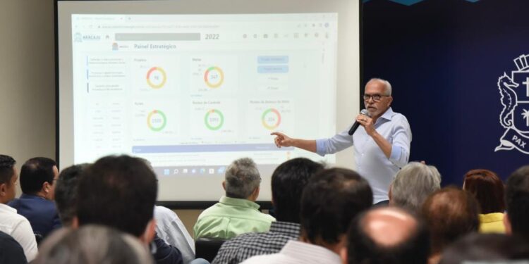 Prefeito Edvaldo reúne equipe: foco total no trabalho e nas entregas para a população