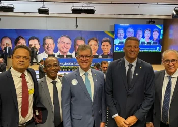 Deputado Laércio Oliveira representa o Nordeste em discurso na Convenção do Progressistas, em Brasília