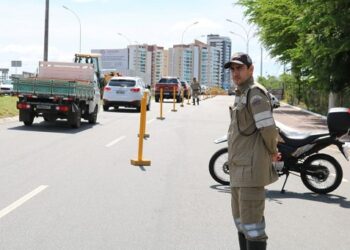 Trânsito da avenida Beira Mar terá nova interdição nesta terça-feira