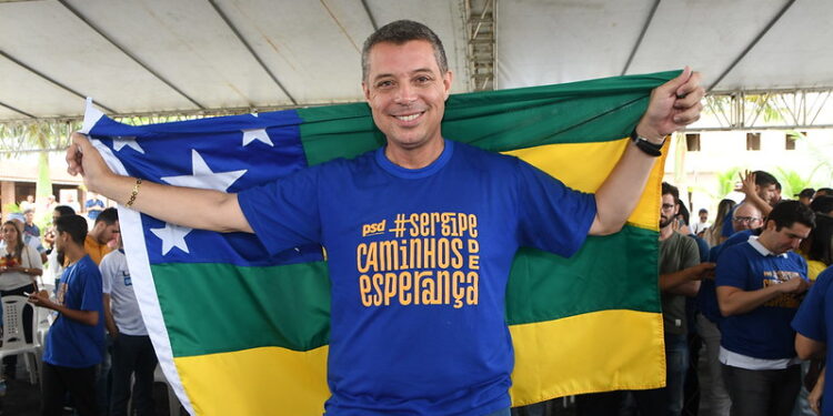 Fábio Mitidieri tem 37,11% das intenções de voto para o Governo do Estado, segundo pesquisa