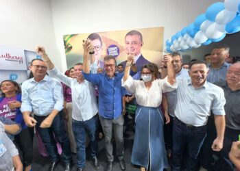 Ao lado de Fábio Mitidieri, Laércio é confirmado candidato ao Senado