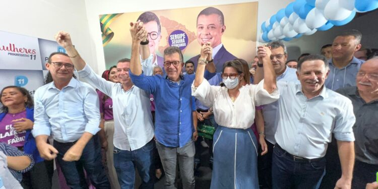 Ao lado de Fábio Mitidieri, Laércio é confirmado candidato ao Senado