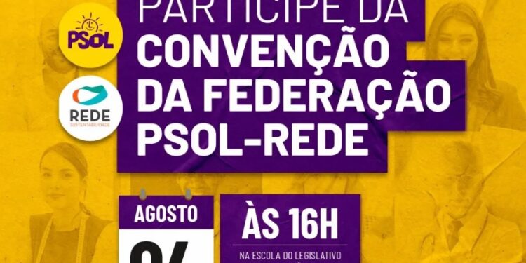 Convenção da Federação PSOL-REDE acontece nesta quinta-feira, 4, na Escola do Legislativo Deputado João Seixas Dória