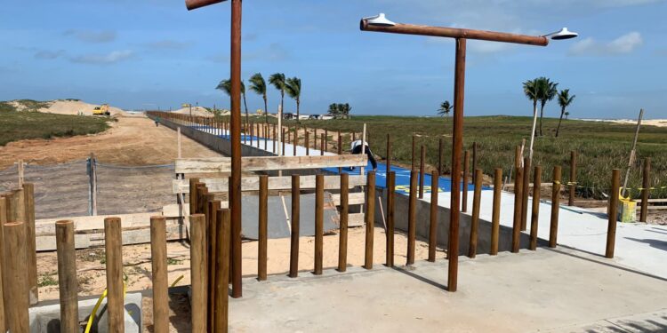 Revitalização da passarela do Havaizinho será concluída em setembro
