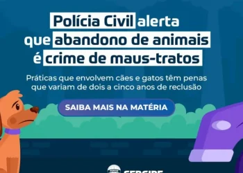 Polícia Civil alerta que abandono de animais é crime de maus-tratos