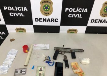 Homem é preso por comercializar drogas nas imediações de uma escola