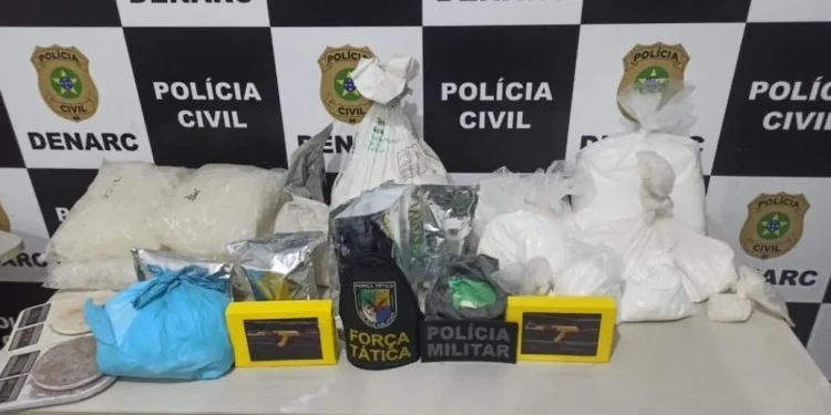 Polícia apreende quase 40 quilos de cocaína na rodovia dos Náufragos, Zona de Expansão de Aracaju