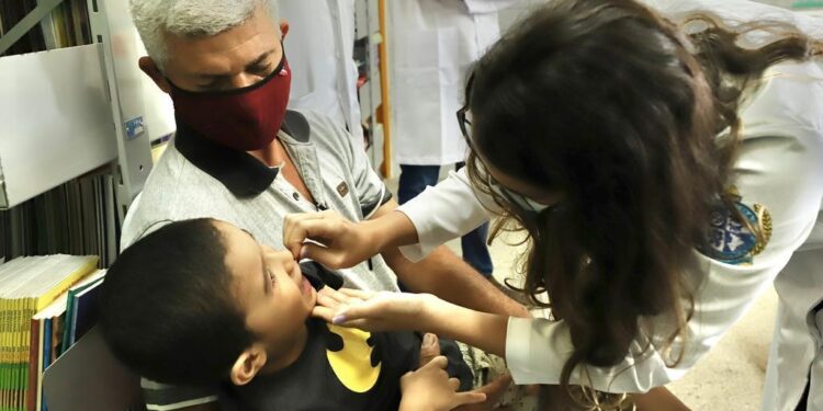 Aracaju: apenas 20% das crianças foram vacinas contra poliomielite
