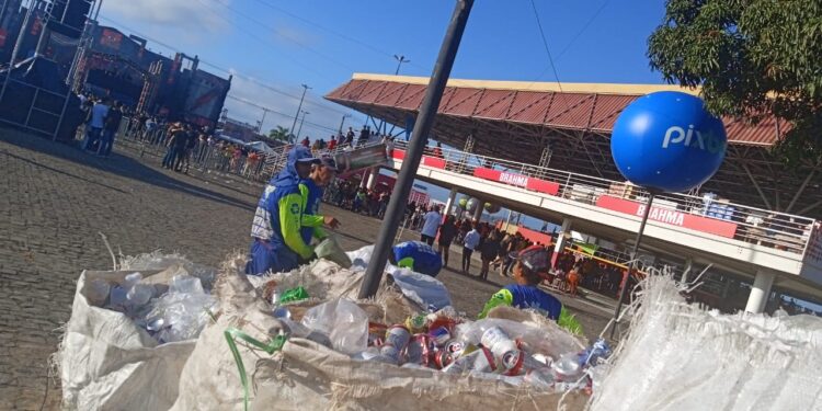 Parceria da Prefeitura de Lagarto proporciona Coleta Seletiva durante evento de grande porte