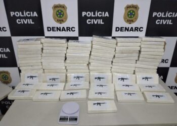 Denarc fecha depósito de drogas e apreende 96 kg de cocaína