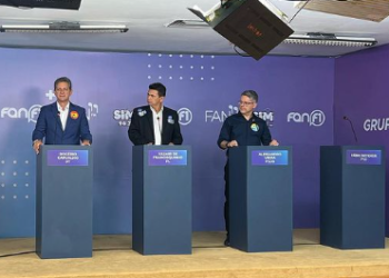 Candidatos ao governo de Sergipe criticam ausência de Fábio Mitidieri em debate