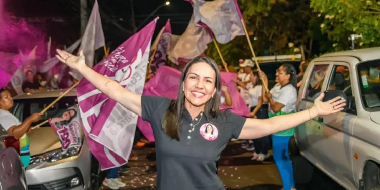 Danielle recebe apoio em atos na Coroa do Meio e São Cristóvão