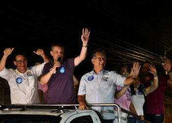 Entusiasmado com a receptividade, Laércio diz ser gratificante ver pessoas nas portas acenando e confirmando apoio à campanha