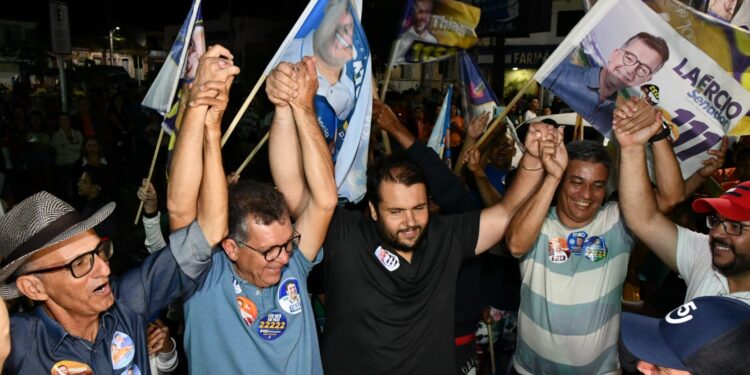 Prefeitos de Itabaianinha, Estância e Tomar de Geru destacam capacidade de Laércio para gerar emprego e renda