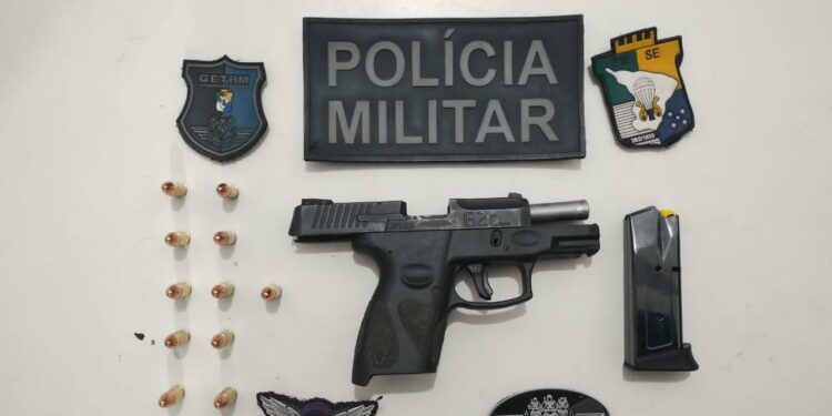 Polícia Militar prende homem e apreende arma de fogo em Aracaju