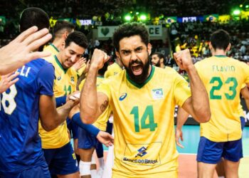 Brasil vence Eslovênia e fica com o bronze no Mundial de Vôlei