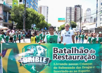 7 de setembro: Batalhão da Restauração participou do desfile cívico-militar