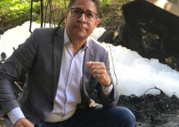 Ricardo Marques denuncia possível poluição ambiental no Rio Pitanga