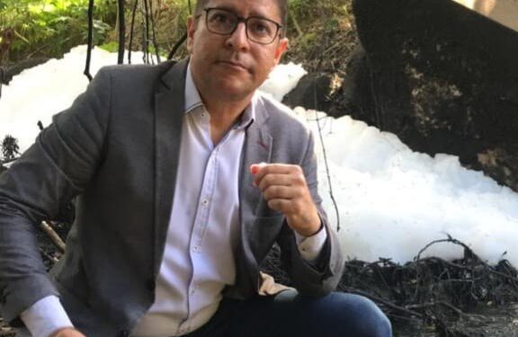 Ricardo Marques denuncia possível poluição ambiental no Rio Pitanga