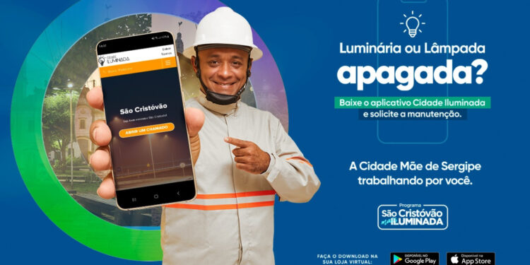 Prefeitura de São Cristóvão lança aplicativo para sanar as demandas da iluminação pública