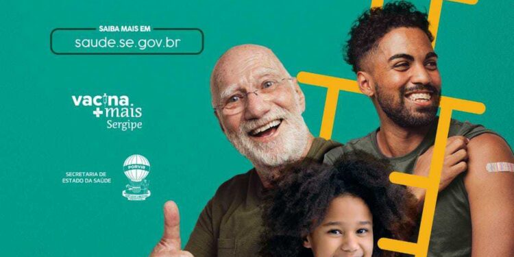 Sergipe na Campanha Nacional de Vacinação contra a Poliomielite
