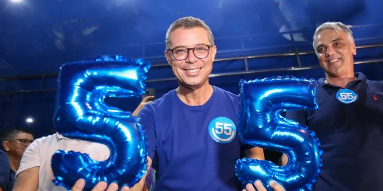 “Eu me orgulho em fazer uma campanha limpa e propositiva”, afirma o candidato ao governo, Fábio Mitidieri