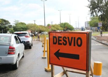Trânsito na ponte sobre o rio Poxim será bloqueado na quarta e quinta-feira