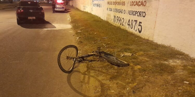 Ciclista morre atropelado por carro na Zona Sul de Aracaju